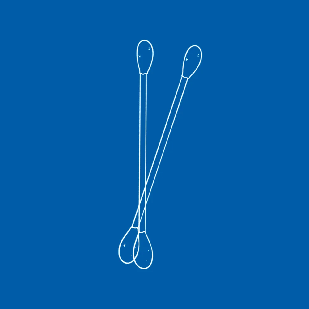 Quirmex cotton swabs in retail formats