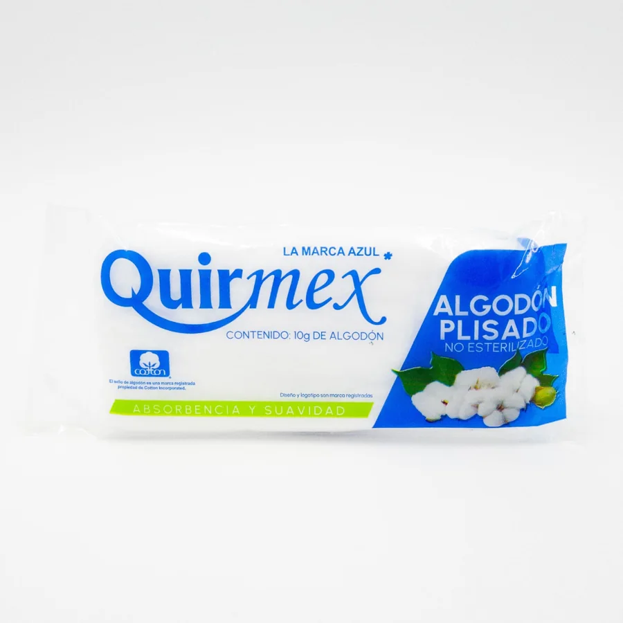 Pleated absorbent cotton 10 g
