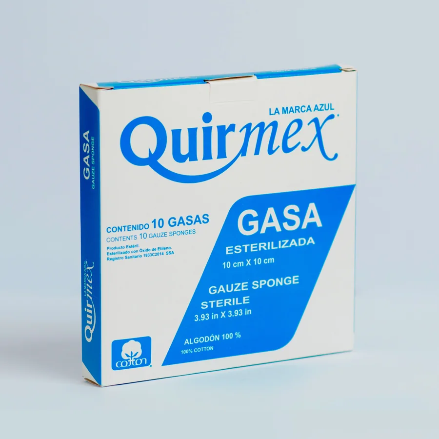 Quirmex sterile gauze pads