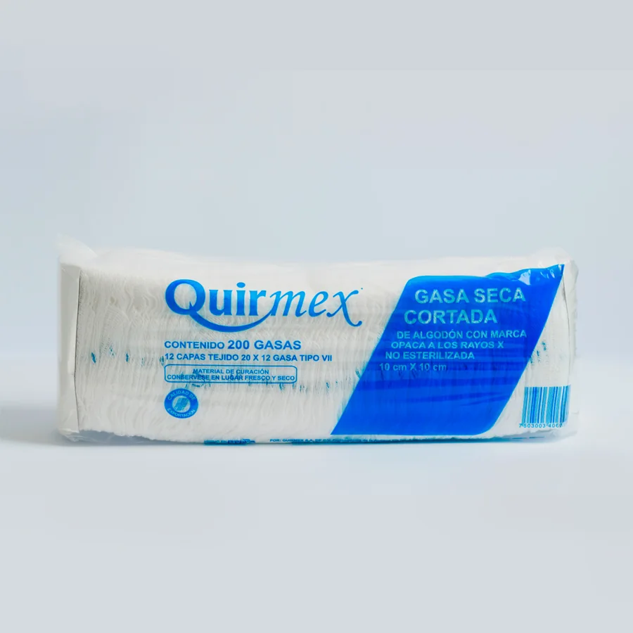 X-ray detectable gauze 10 cm × 10 cm