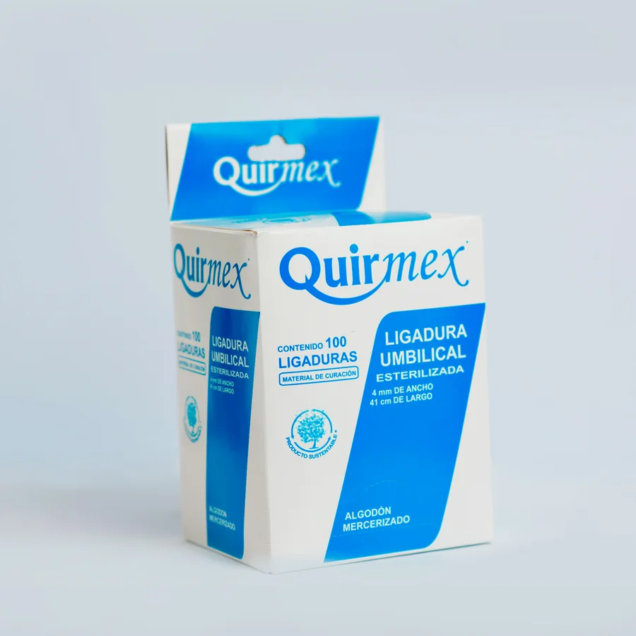Quirmex umbilical ligature