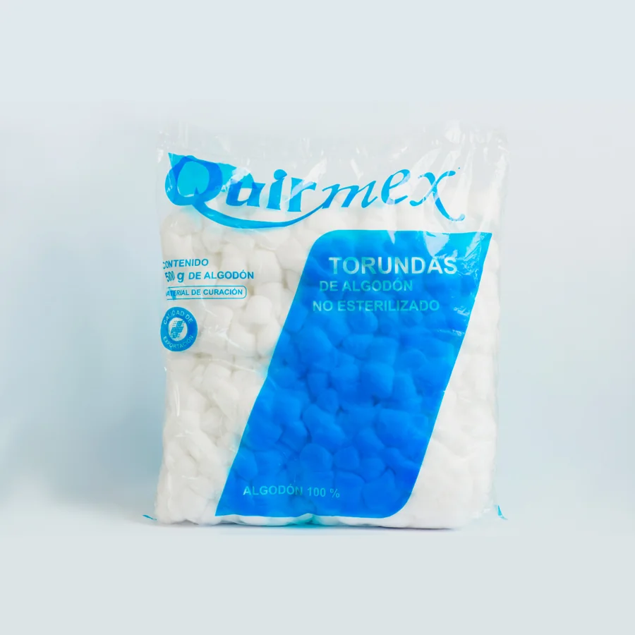 Quirmex pleated absorbent cotton